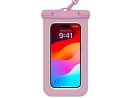 Funda Protectora contra Agua Tekku, Colgante, Sumergible, Universal, Color Rosa. - imagen 1