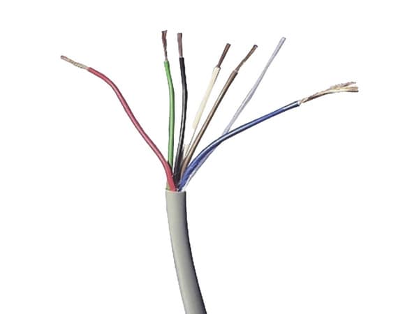 Bobina de Cable LinkedPro Longitud 305m, 6 x 22 AWG, Color Blanco.