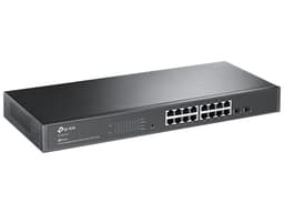 Switch TP-LINK JetStream de 16 puertos, 10/100/100 Mbps y 2 ranuras Gigabit SFP. - imagen 2