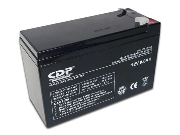 Batería para Alarma CDP B-12/9.0, 12V, 9Ah.