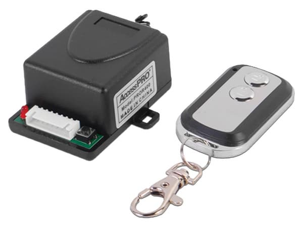 Receptor AccessPro PROR400 con 2 Reveladores y Control Remoto, Hasta 50 m.