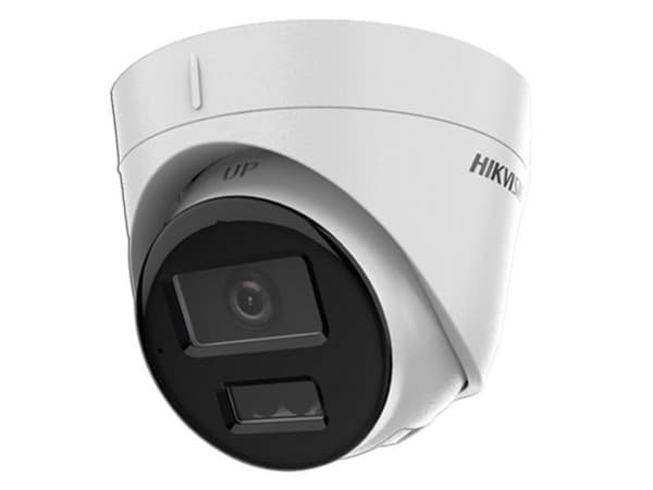 Cámara IP Tipo Domo DS-2CD1343G2-LIUF de 4MP, Lente de 2.8mm, Luz Blanca de hasta 30m, IP67, Color Blanco.
