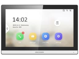 Monitor IP Hikvision DS-KH6350-WTE1 de 7", Compatible con Videoportero IP, Apertura Remota, Color Negro. - imagen 1