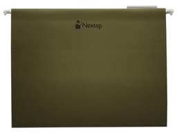 Carpeta Colgante Nextep Economico Carta, Tradicional c/25. Color Verde - imagen 1