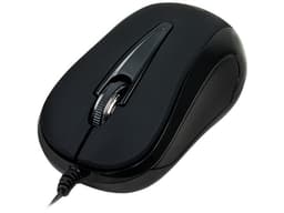 Mini Mouse Óptico Easy Line cable retráctil USB. Color Negro. - imagen 3