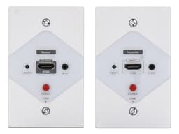 Kit Extensor HDMI Epcom TT372W, placas de pared para distancias de 40m, resolución 1080P, Cat 6/6A/7. - imagen 1