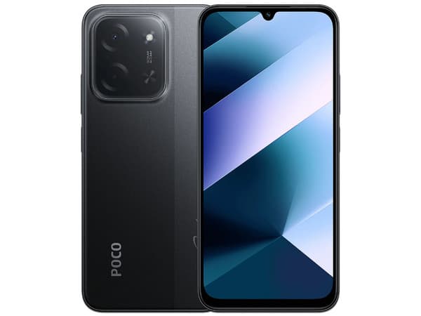 Smartphone Xiaomi POCO C85:Procesador MediaTek Helio G81 Ultra, Memoria RAM de 6GB, Almacenamiento de 128GB, Pantalla de 6.9" FHD, Wi-Fi 5G, Bluetooth, Cámara Principal de 50MP, Android 15, Color Negro.