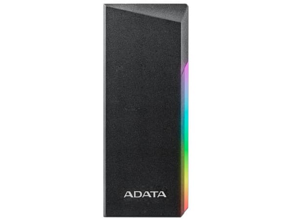 Gabinete Protector ADATA EC700G RGB con Adaptador SSD M.2 NVMe / SATA  a USB 3.2.