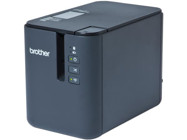 Impresora de etiquetas Brother PT-P950NW con cortador automático, USB, WiFi. Color Negro.