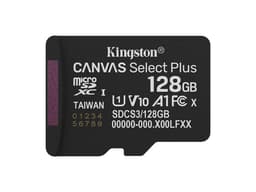 Memoria Kingston Canvas Select Plus MicroSDXC de 128 GB Clase 10, incluye adaptador SD. - imagen 3