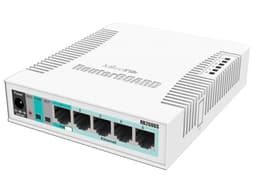 Switch MikroTik RB260GS, 5 puertos 10/100/1000Mbps, 1 Puerto SFP, PoE. - imagen 1