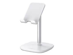 Soporte para Teléfono UGREEN 60343, Base antideslizante, ángulo ajustable, compatible con dispositivos de 4" a 7.9". Color Blanco - imagen 1