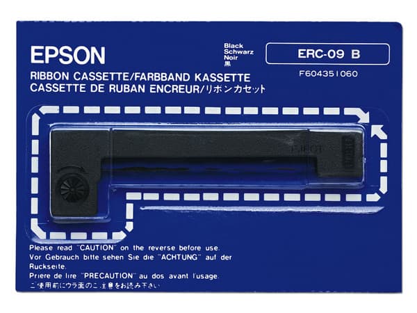 Cinta de Impresión Epson Negra, Modelo: ERC-09B.