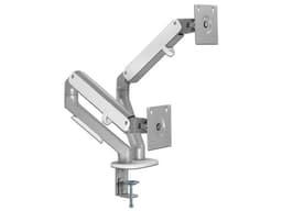 Soporte de Escritorio Acteck Enforce Motion SM626, Soporta hasta 32", hasta 9 Kg por Brazo, Rotación Ajustable, Color Gris. - imagen 1