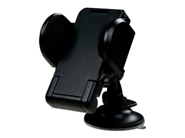 Soporte MYBAT para Auto, 2 en 1, Ajustable, Universal, Color Negro.