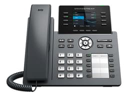 Teléfono IP Grandstream de 8 líneas, 2.8", Wi-Fi, PoE. Color Negro. - imagen 1