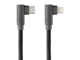 Cable Trenzado Hune AT-ACC-CA-354-ROC, Conector USB-C a Lightning (M-M), 1.2m. Color Gris. - imagen 1