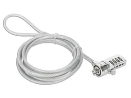 Candado de Seguridad Manhattan 440448 Para Laptop, 2m, Color Plata. - imagen 2