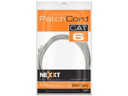Cable RJ45 U/UTP Cat6 Nexxt Longitud 90 cm, LSZH, Color Gris. - imagen 3