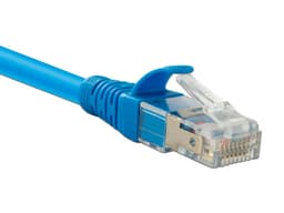 Cable RJ45 S/FTP Cat6a Nexxt Longitud 90 cm, LSZH, Color Azul. - imagen 1