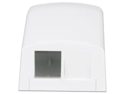 Caja de Montaje en Superficie Panduit, Para 2 Módulos Keystone, Color Blanco. - imagen 2