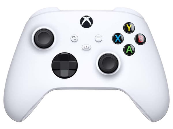 Control Inalámbrico Xbox Carbon Para Xbox Series X|S, Xbox One, Dispositivos Windows, Color Blanco.