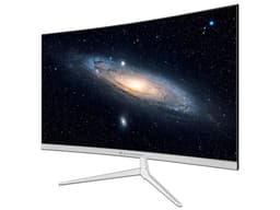 Monitor Gamer Balam Rush Andromeda MAG27Y, Curvo, 27 Pulgadas, VA, Full HD, 180 Hz, 1 ms, R1800, VESA 100, RGB, Overclock 200 Hz, FreeSync, Flicker Free, Low Blue Light, Blanco. - imagen 2