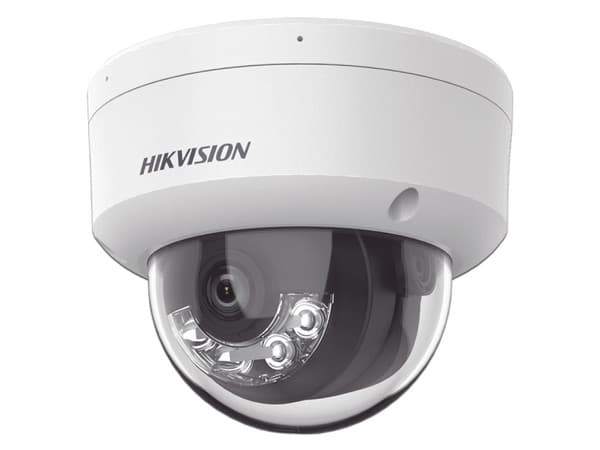 Cámara IP Tipo Domo DS-2CD2163G2-LIS2U de 6MP (3200 x 1800), Lente de 2.8mm, IR hasta 30m, IP67, Color Blanco.