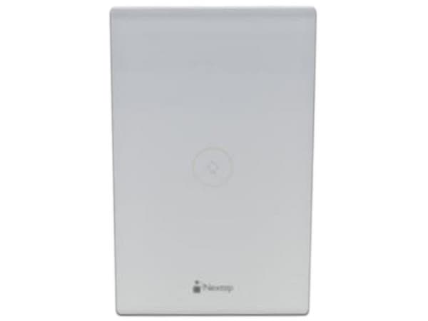 Interruptor Nextep NE-266S Smart de Luz, 1 Botón, Wi-Fi. Color Blanco.