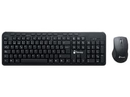 Teclado y Mouse Inalámbricos Nextep, USB. Color Negro. - imagen 1