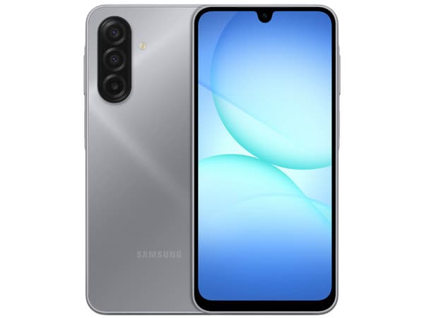 Smartphone Samsung Galaxy A17:Procesador MediaTek Helio G85 Octa Core (2.0 GHz),Memoria RAM de 4GB, Almacenamiento de 128GB,Pantalla LED Multi Touch de 6.5" FHD+,Bluetooth 5.3, Wi-Fi 5,Cámara Principal de 50MP,Android 14, Color Gris.