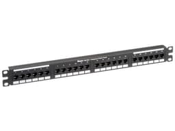 Panel de Parcheo Cat6 Panduit NK6PPG24Y, 24 puertos, 1U. Color Negro. - imagen 2
