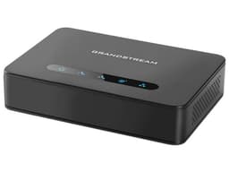 Adaptador telefónico Grandstream HT812 soporta 2 perfiles SIP a través de 2 puertos FXS y 1 puerto de 10/100Mbps. - imagen 1