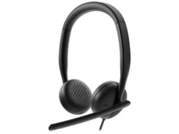 Audífonos Estéreo con micrófono DELL WH3024. Color Negro. - imagen 1