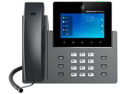 Telefono IP Grandstream GXV3450, 16 líneas SIP, Pantalla Multi Touch de 5", Cámara de 2MP (1920 x 1080), Wi-Fi 5, Android 11. - imagen 1