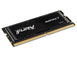 Memoria SODIMM Kingston FURY Impact, DDR5 PC5-44800 (5600MHz), Non-ECC, CL40, 16GB, Color Negro. - imagen 2