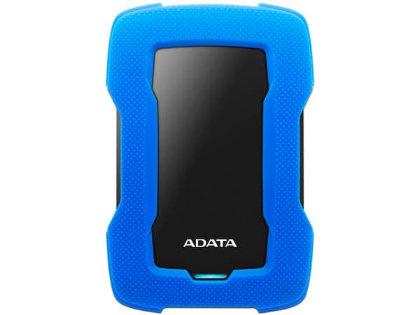 Disco Duro Portátil Adata HD330 de 1 TB, USB 3.1, Color Azul.