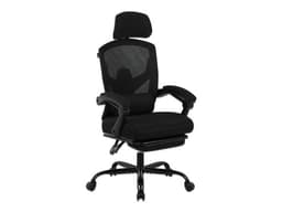 Silla Gamer Balam Rush Bolt Nou B, Soporta hasta 130kg, Reposapiés, Cojín cervical. Color Negro. - imagen 1