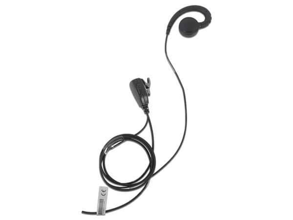 Micrófono de Solapa txPRO TX-300M-K01 Ajustable al oído para KENWOOD, Color Negro.