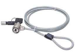 Candado de seguridad Manhattan 440271 con llave de 1.4m. Color Gris. - imagen 1