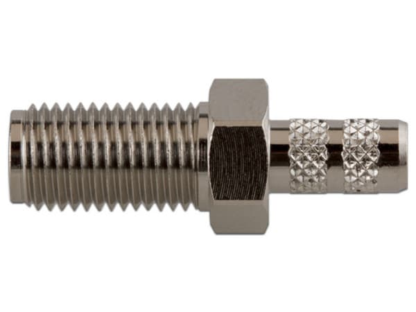 Conector SMA Hembra RF INDUSTRIES RSA-3050-C de anillo plegable para Cable RG-58/U, Niquel, Oro, Teflón.