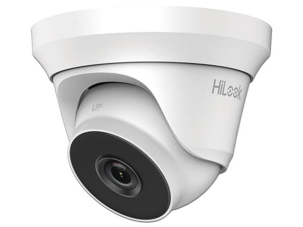 Cámara de Vigilancia Tipo Domo Hilook THC-T220-M de 2MP, Lente de 2.8m(1920 x 1080p), IR de hasta 40m, IP66. Color Blanco