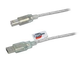 Cable Manhattan USB 2.0 A macho/ B macho de 1.8 Mts. para Impresora y Escáner - imagen 1