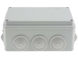 Caja de Derivación Gewiss GW-44-007, PVC, Tapa Atornillada, Para Exterior, 10 Entradas. - imagen 2