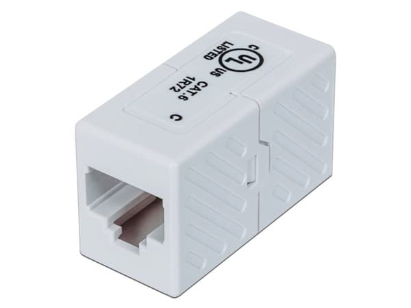 Cople Modular Intellinet 504751 Modular, UTP, RJ-45. Color Blanco