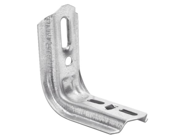 Ménsula CHAROFIL MG-60-100EZ, Omega tipo L 110mm para montar charola de 50 a 100mm en pared o muro.