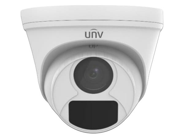 Cámara de Vigilancia Tipo Torre Uniarch UAC-T115-F28 de 5MP (2880 x 1620), Lente Fijo 2.8mm, IR de hasta 20m, IP67, Color Blanco.