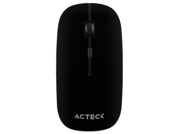 Mouse Óptico Inalámbrico Acteck, 1000 dpi, Color Negro.