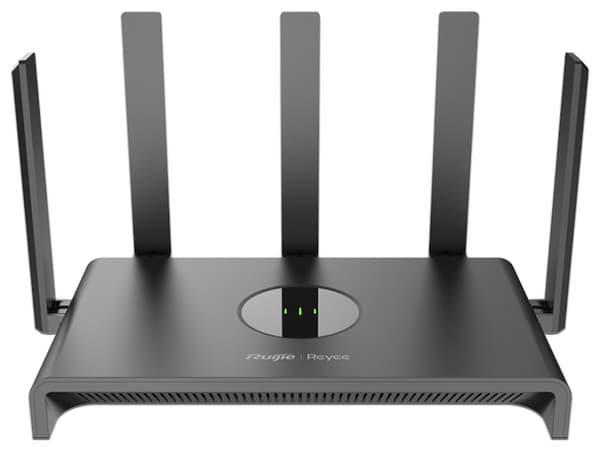 Router Inalámbrico Ruijie RG-EW1300G de Doble Banda, Wireless AX (Wi-Fi 6), hasta 867 Mbps, Color Negro.