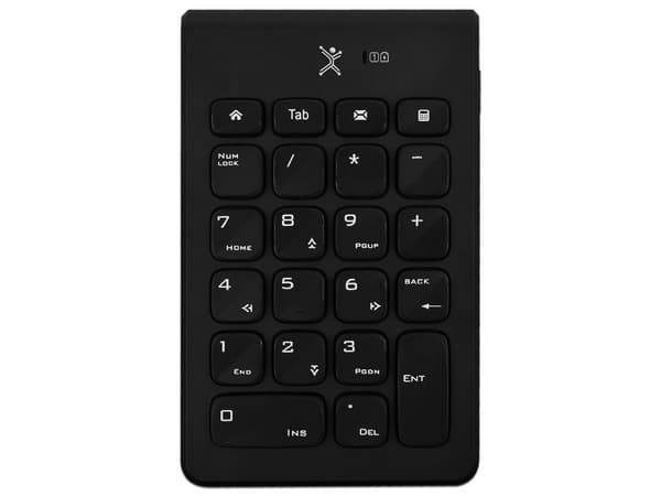 Teclado Numérico Inalámbrico Perfect Choice PC-201106, Receptor USB. Color Negro.
